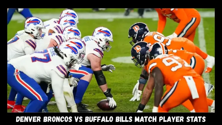 denver broncos vs buffalo bills match player stats