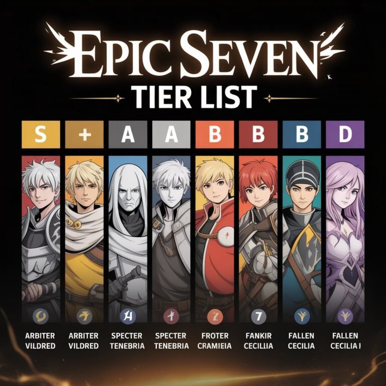 epic seven tier list