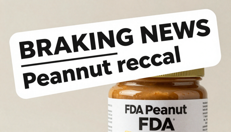 fda peanut butter recall