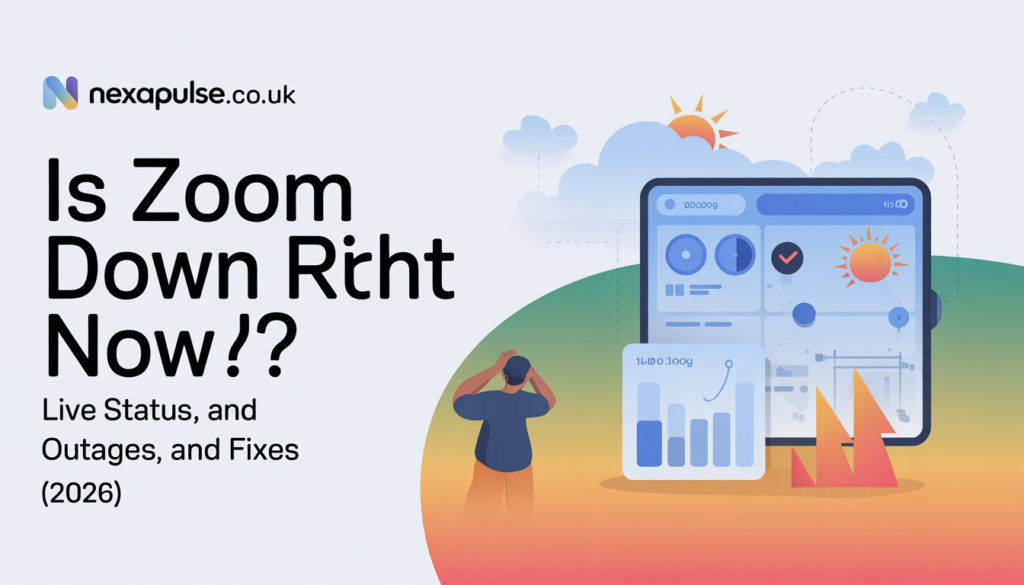 is zoom down right now