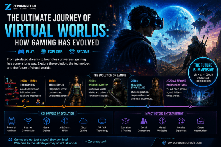 how gaming has evolved zeromagtech