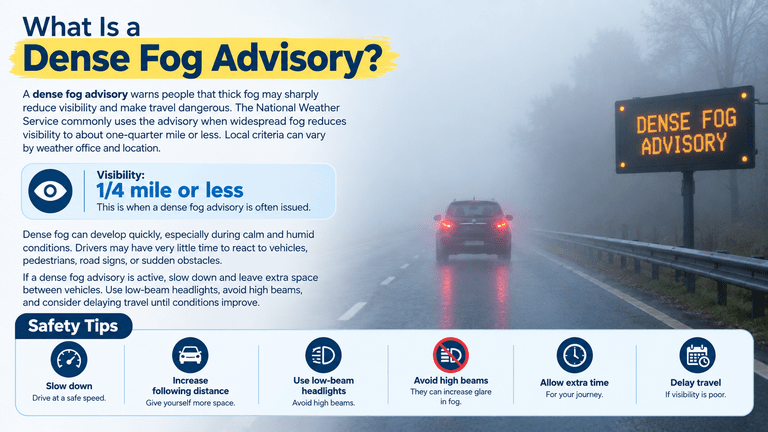 Dense Fog Advisory